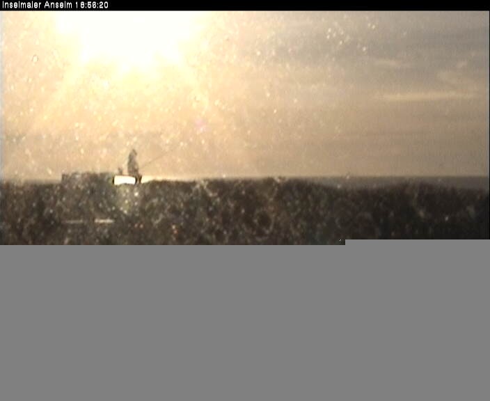 Archiv Foto Webcam Langeoog: Atelierausblick Inselmaler Anselm