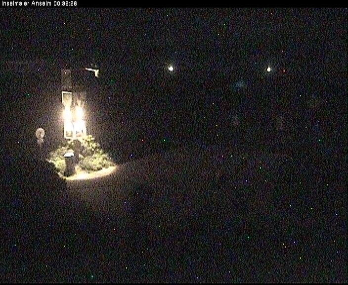 Archiv Foto Webcam Langeoog: Atelierausblick Inselmaler Anselm