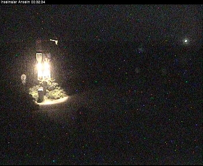 Archiv Foto Webcam Langeoog: Atelierausblick Inselmaler Anselm