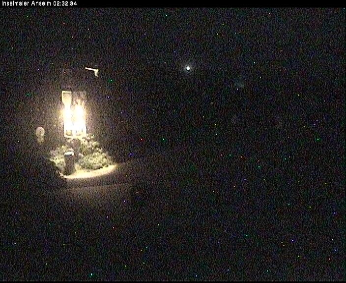 Archiv Foto Webcam Langeoog: Atelierausblick Inselmaler Anselm