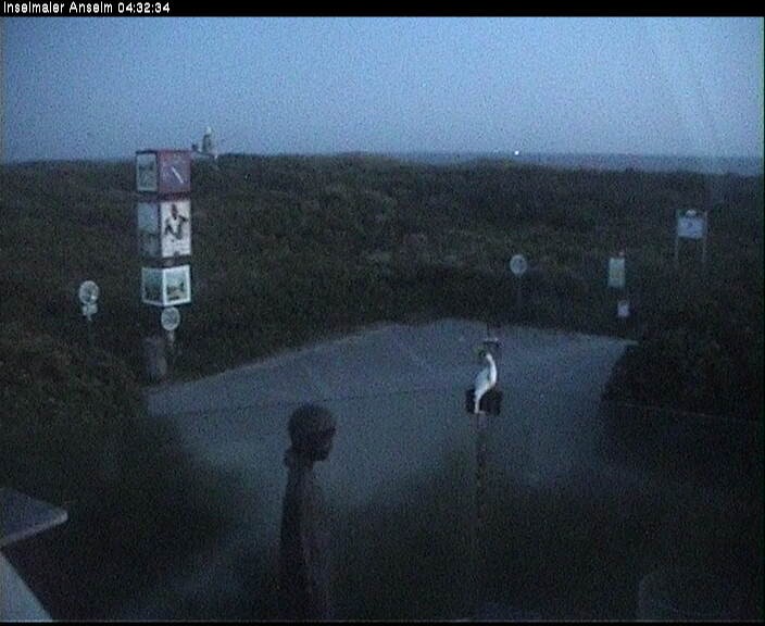 Archiv Foto Webcam Langeoog: Atelierausblick Inselmaler Anselm