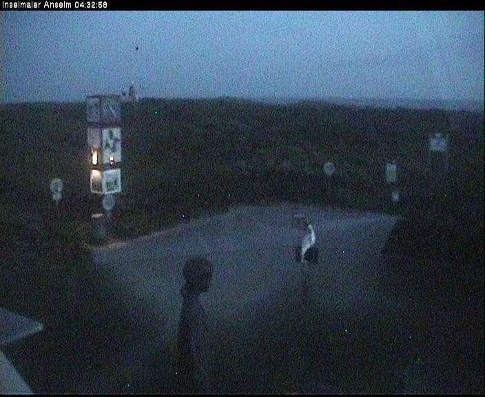 Archiv Foto Webcam Langeoog: Atelierausblick Inselmaler Anselm