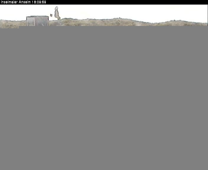 Archiv Foto Webcam Langeoog: Atelierausblick Inselmaler Anselm
