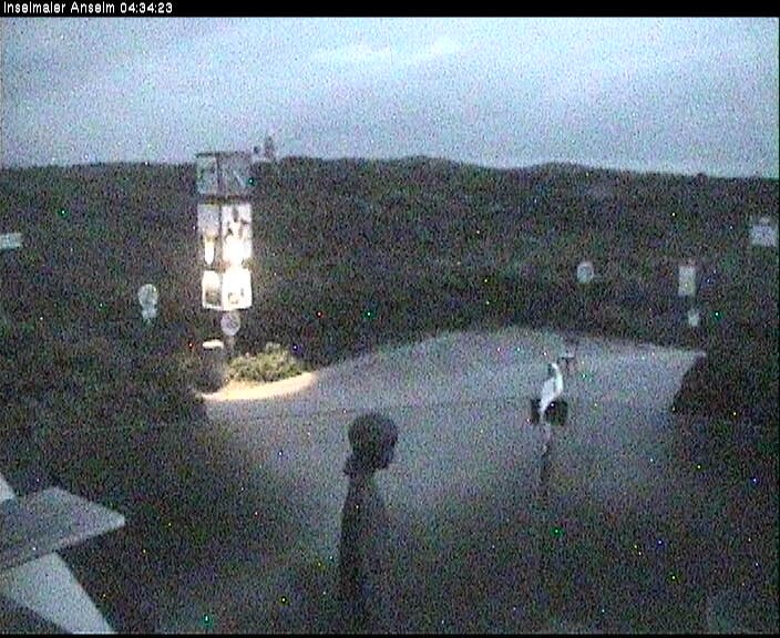 Archiv Foto Webcam Langeoog: Atelierausblick Inselmaler Anselm
