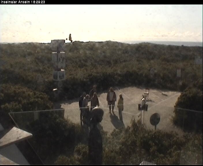 Archiv Foto Webcam Langeoog: Atelierausblick Inselmaler Anselm