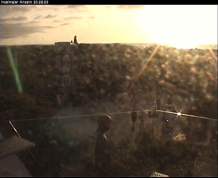 Archiv Foto Webcam Langeoog: Atelierausblick Inselmaler Anselm