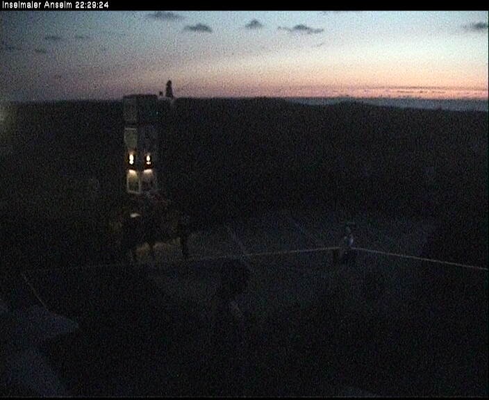 Archiv Foto Webcam Langeoog: Atelierausblick Inselmaler Anselm