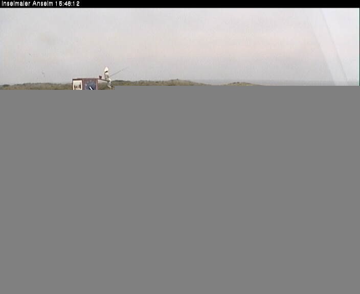 Archiv Foto Webcam Langeoog: Atelierausblick Inselmaler Anselm