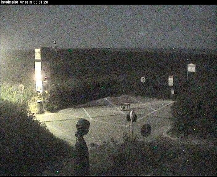 Archiv Foto Webcam Langeoog: Atelierausblick Inselmaler Anselm