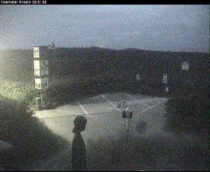 Archiv Foto Webcam Langeoog: Atelierausblick Inselmaler Anselm