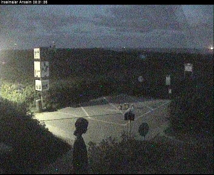 Archiv Foto Webcam Langeoog: Atelierausblick Inselmaler Anselm
