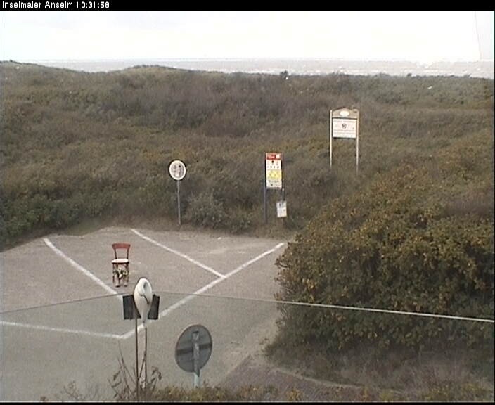 Archiv Foto Webcam Langeoog: Atelierausblick Inselmaler Anselm