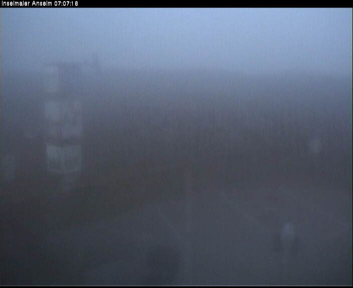 Archiv Foto Webcam Langeoog: Atelierausblick Inselmaler Anselm
