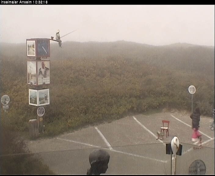 Archiv Foto Webcam Langeoog: Atelierausblick Inselmaler Anselm