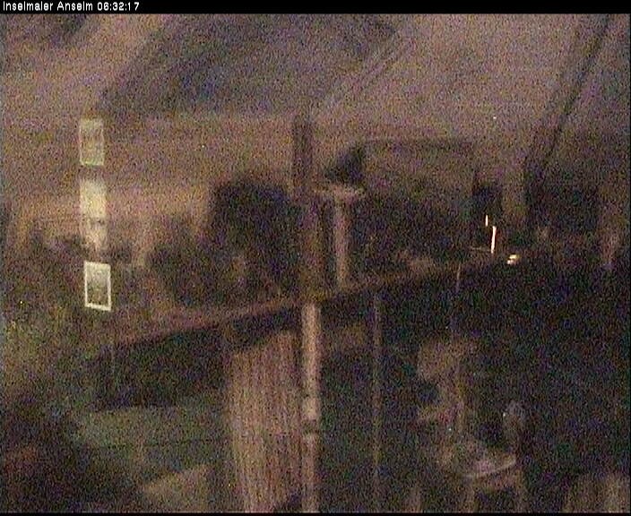 Archiv Foto Webcam Langeoog: Atelierausblick Inselmaler Anselm