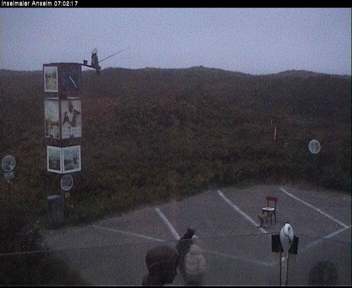 Archiv Foto Webcam Langeoog: Atelierausblick Inselmaler Anselm