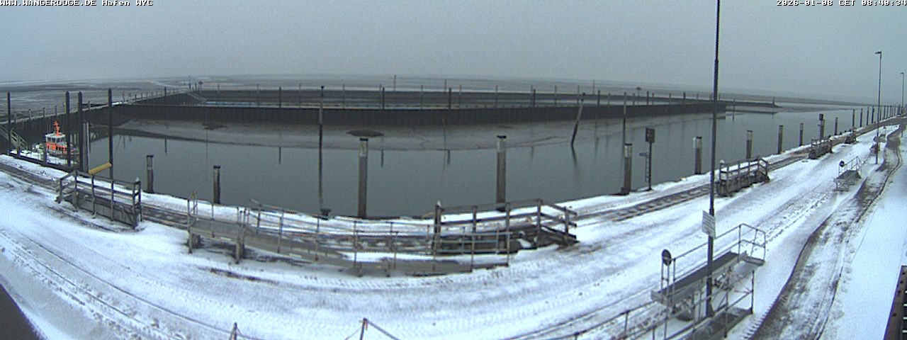 Archiv Foto Webcam Wangerooge Hafen