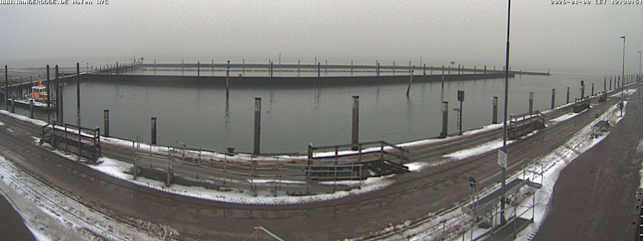 Archiv Foto Webcam Wangerooge Hafen