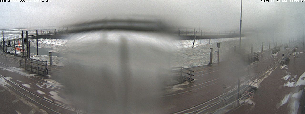 Archived image Webcam Wangerooge Harbour