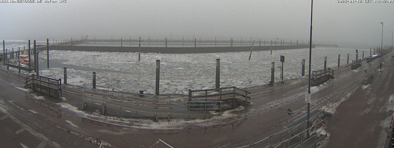 Archived image Webcam Wangerooge Harbour
