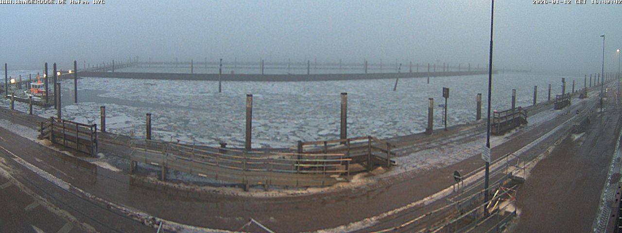 Archived image Webcam Wangerooge Harbour