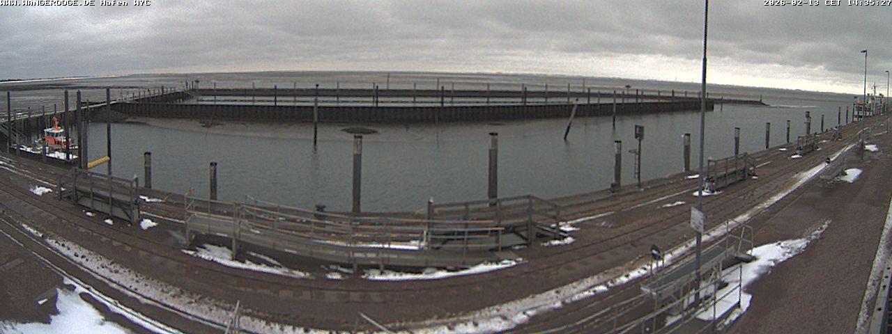 Archiv Foto Webcam Wangerooge Hafen