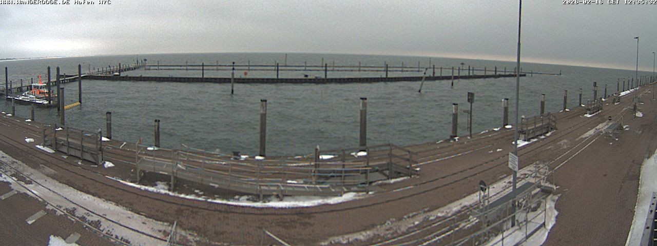 Archiv Foto Webcam Wangerooge Hafen