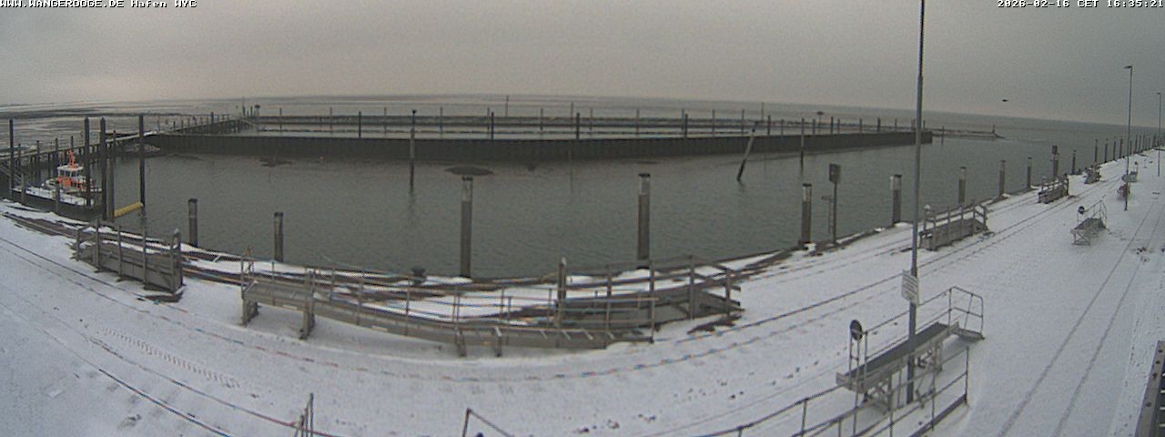 Archiv Foto Webcam Wangerooge Hafen