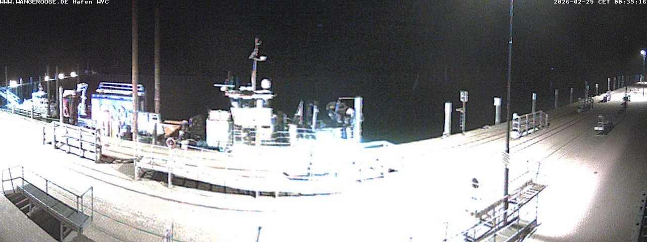 Archiv Foto Webcam Wangerooge Hafen
