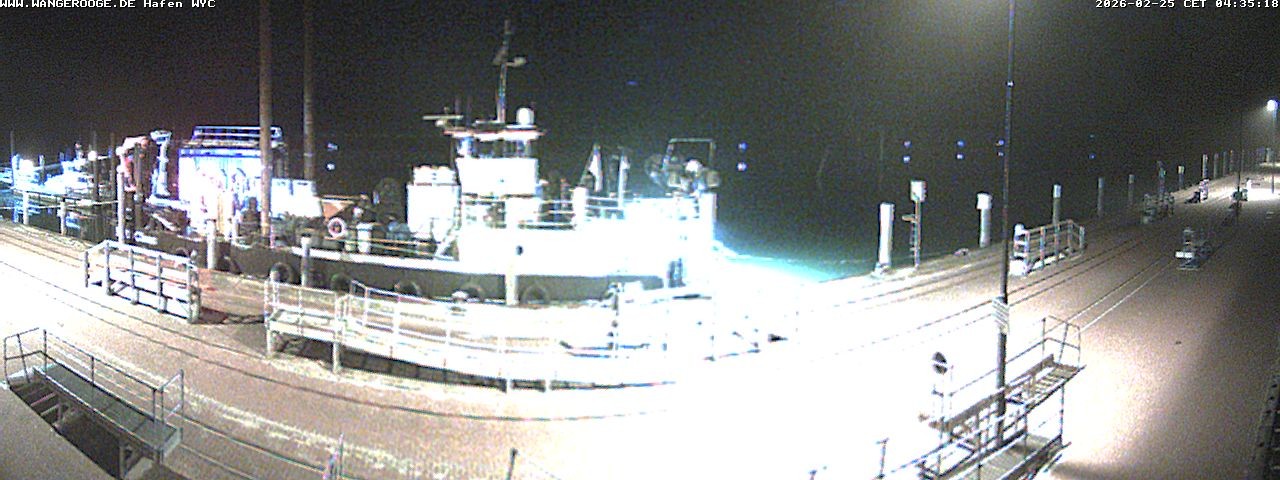Archiv Foto Webcam Wangerooge Hafen