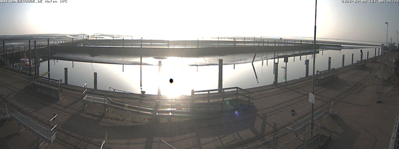 Archiv Foto Webcam Wangerooge Hafen