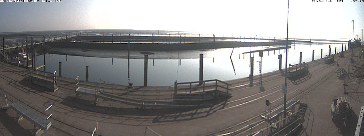 Archiv Foto Webcam Wangerooge Hafen