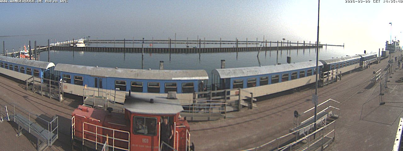 Archiv Foto Webcam Wangerooge Hafen