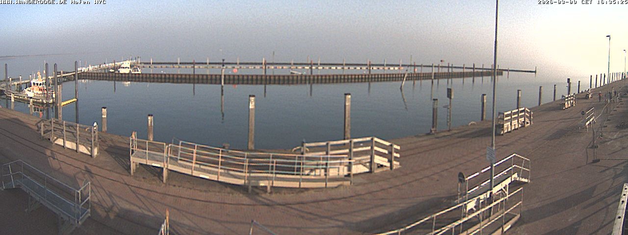 Archiv Foto Webcam Wangerooge Hafen