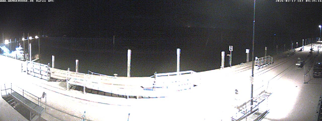 Archived image Webcam Wangerooge Harbour