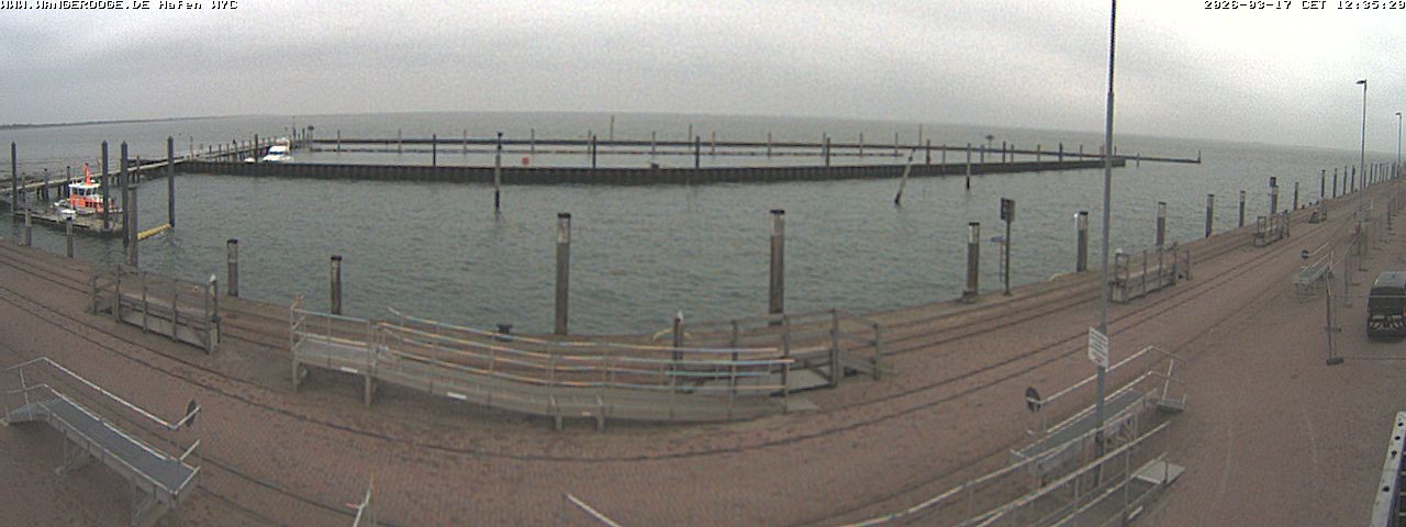 Archiv Foto Webcam Wangerooge Hafen