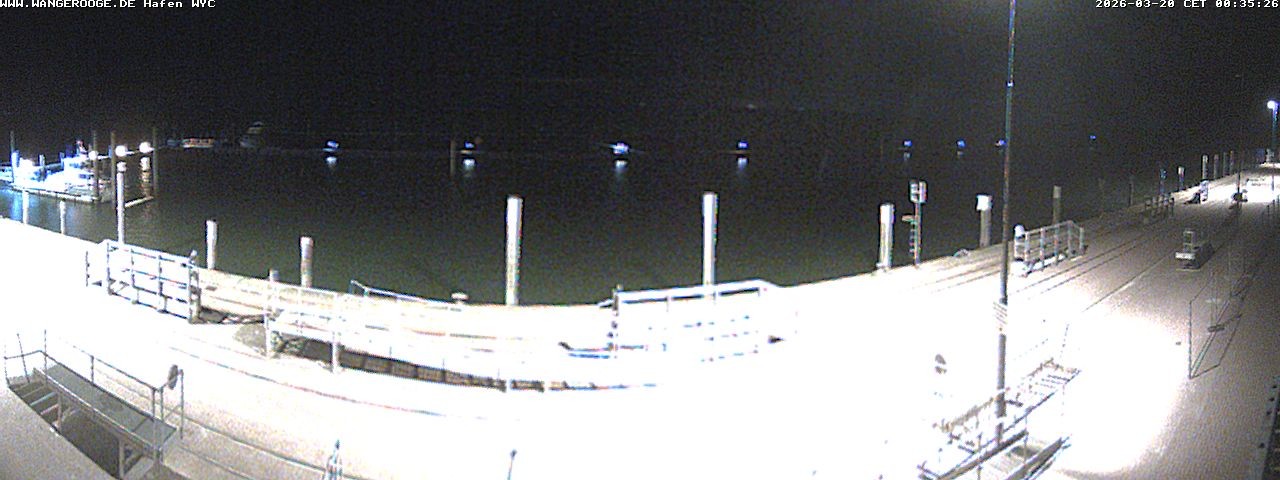 Archived image Webcam Wangerooge Harbour