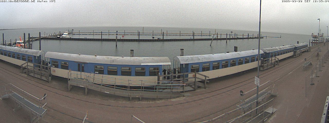 Archived image Webcam Wangerooge Harbour