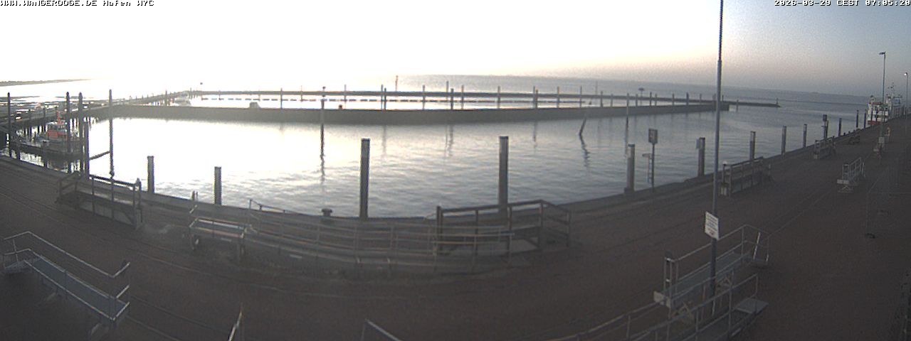 Archiv Foto Webcam Wangerooge Hafen