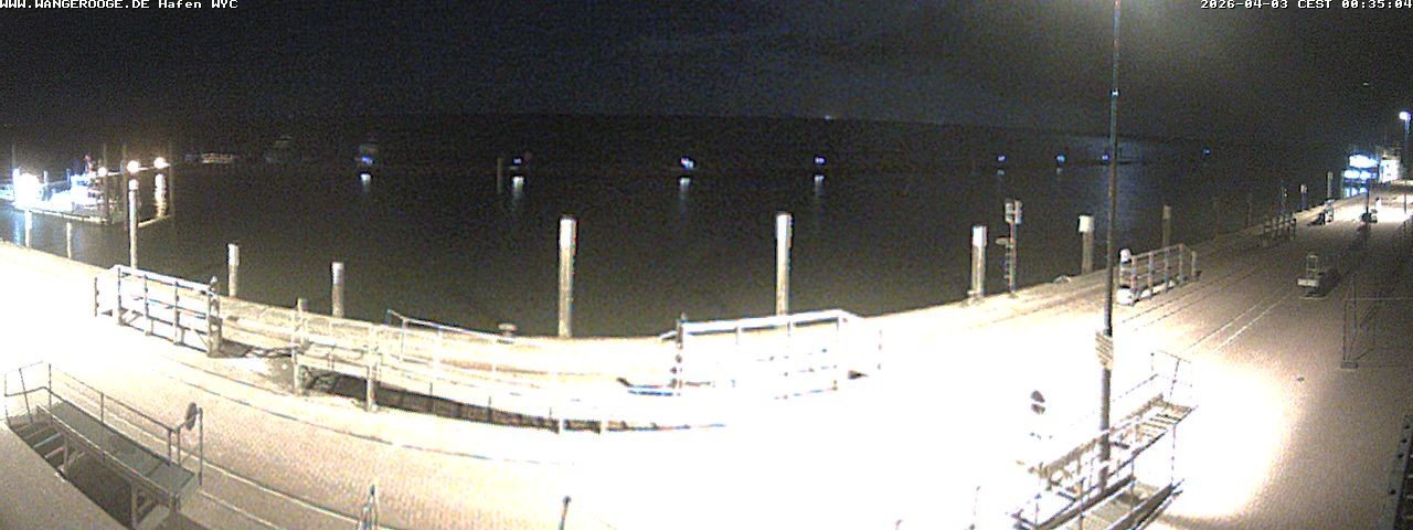 Archived image Webcam Wangerooge Harbour