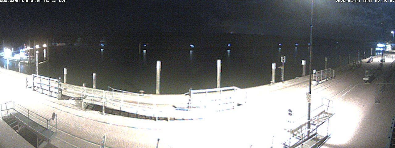 Archived image Webcam Wangerooge Harbour