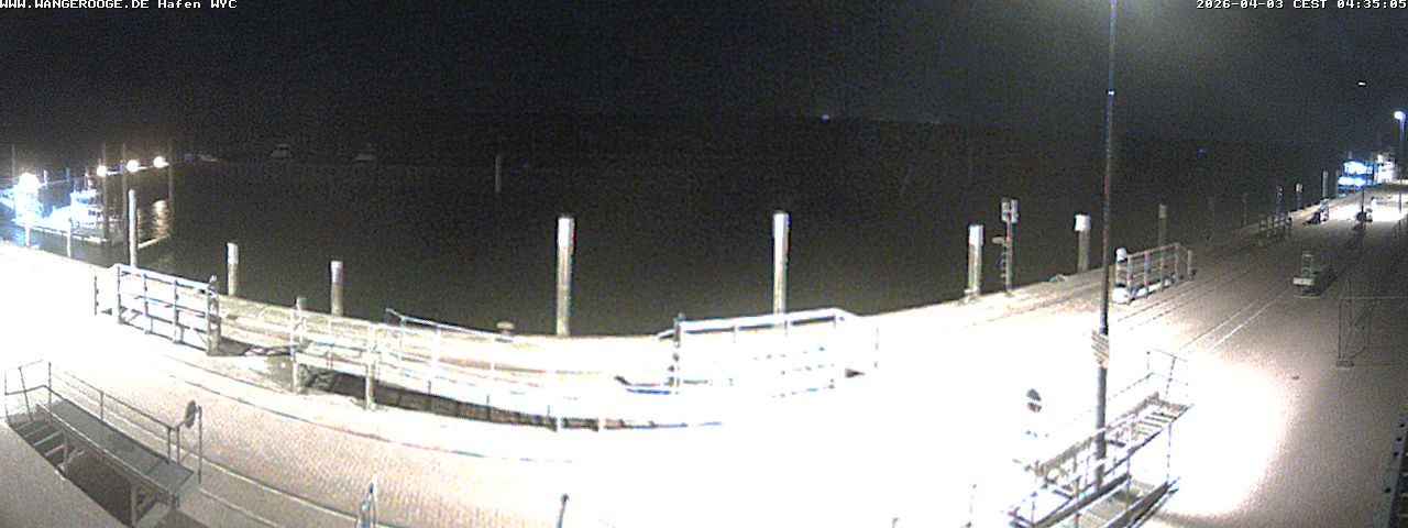 Archived image Webcam Wangerooge Harbour