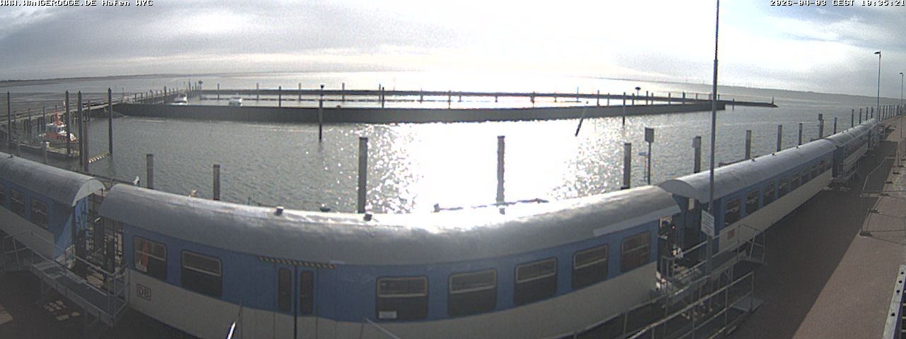 Archived image Webcam Wangerooge Harbour