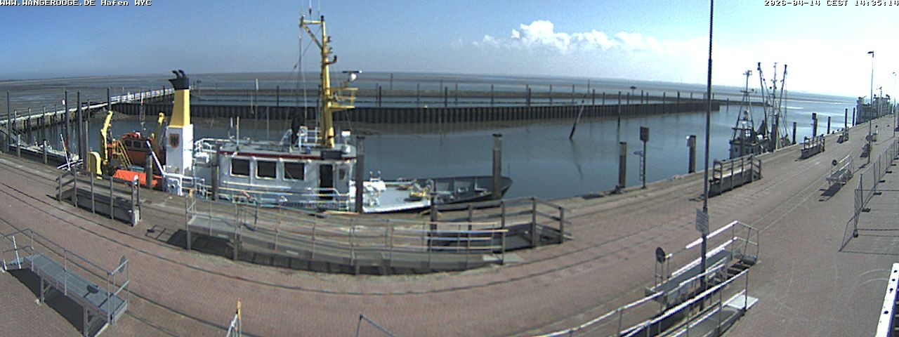 Archiv Foto Webcam Wangerooge Hafen