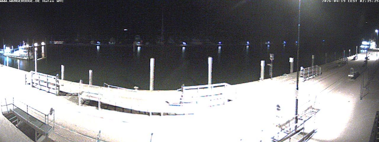 Archived image Webcam Wangerooge Harbour