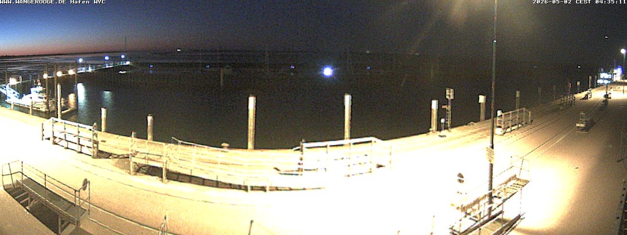 Archiv Foto Webcam Wangerooge Hafen