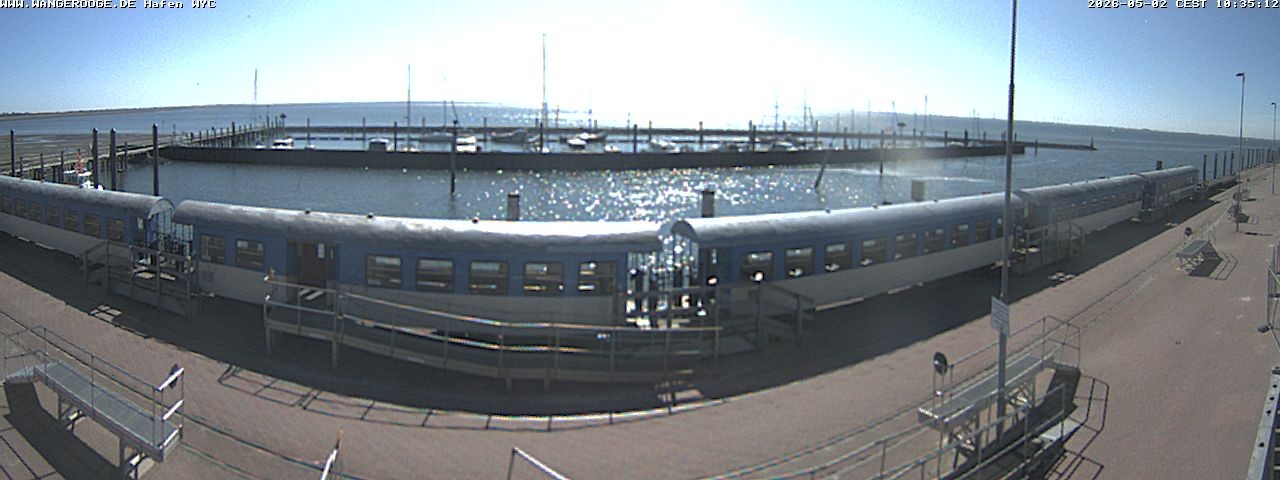 Archiv Foto Webcam Wangerooge Hafen