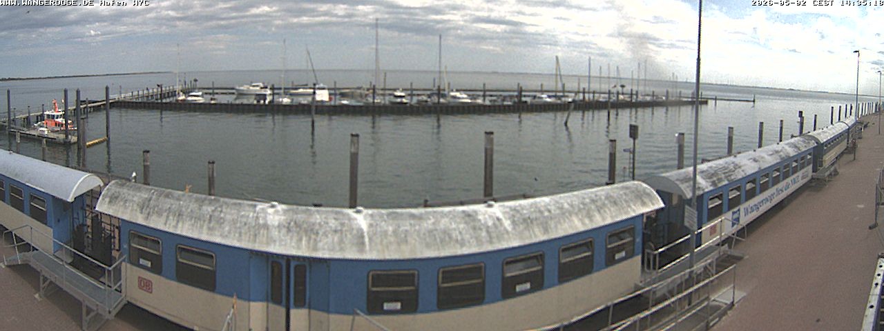 Archiv Foto Webcam Wangerooge Hafen
