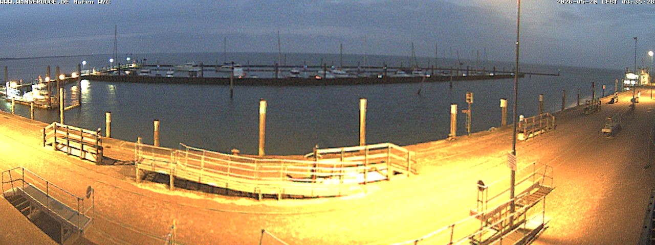 Archiv Foto Webcam Wangerooge Hafen