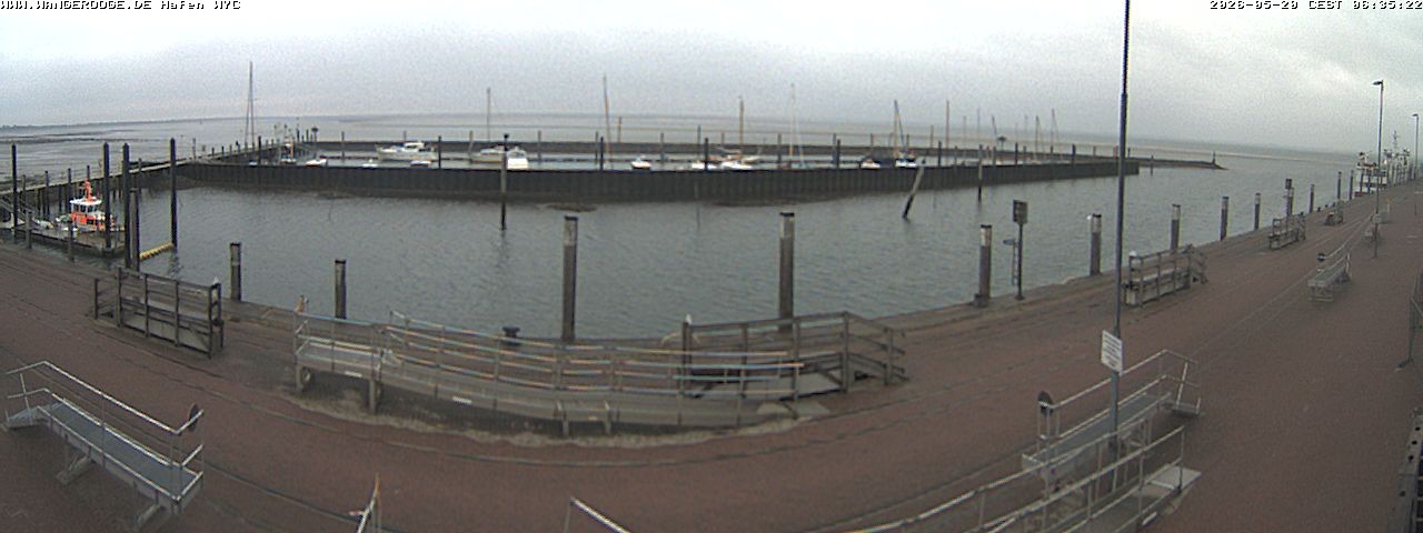 Archiv Foto Webcam Wangerooge Hafen